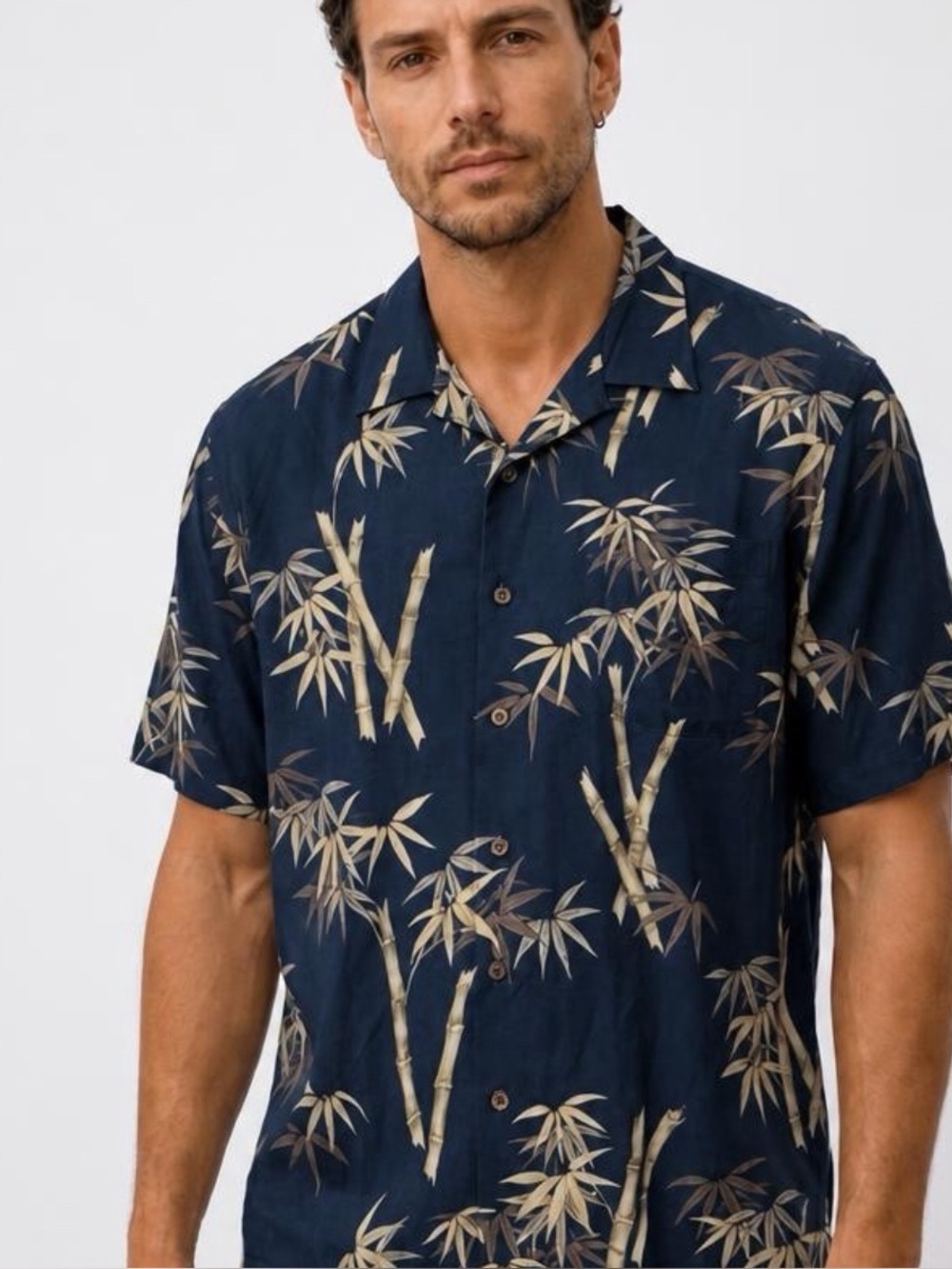 Hilo Hattie Men's Hawaiian Dress Shirt Beach Short Sleeve XL